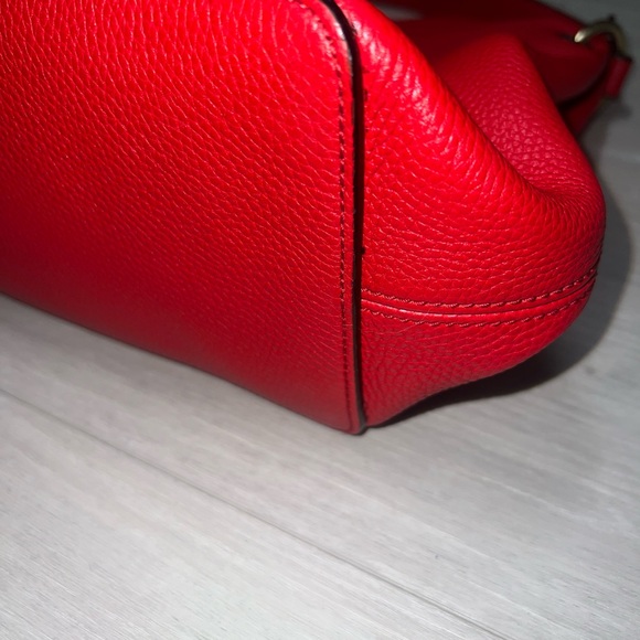 Gucci Soho Convertible Hobo Leather Large Red - Picture 7 of 13